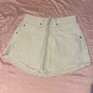 LF Denim Mini Skirt
